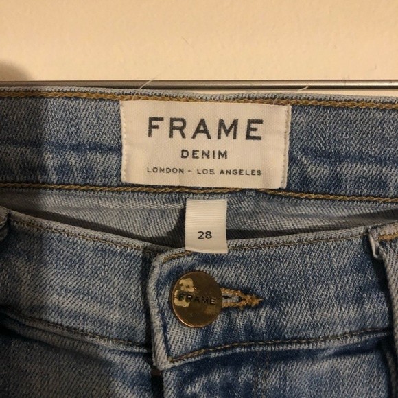 Frame | Le Garçon Patch Jeans - Picture 3 of 7